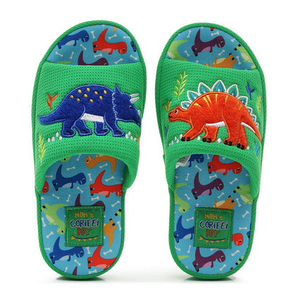 Boy's Prehistoric Pals Indoor Slippers