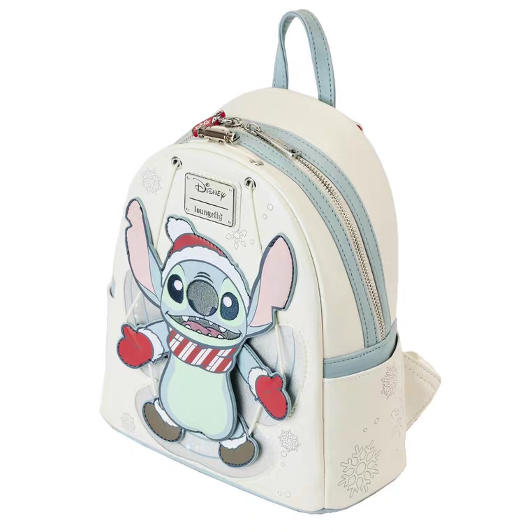 Loungefly x Disney Lilo & Stitch "Snow Angel" Cosplay Mini Backpack