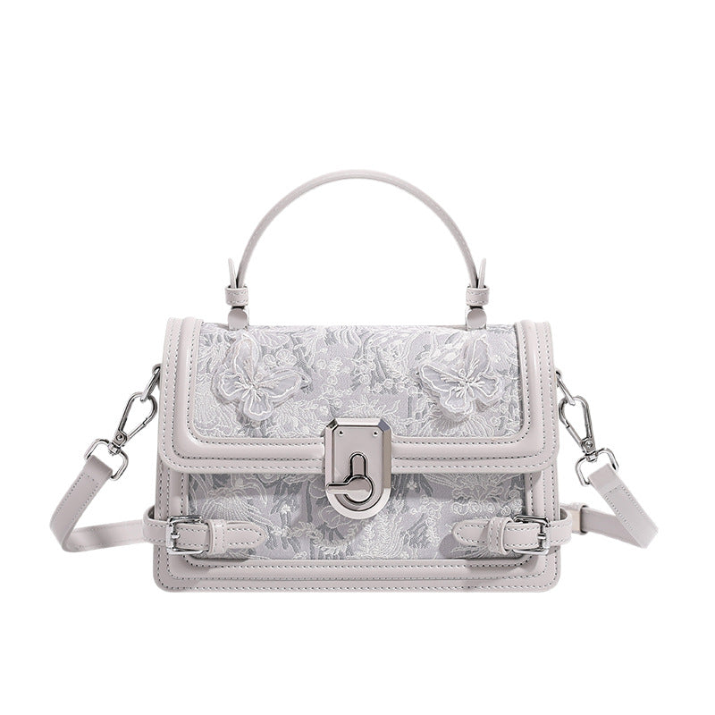 Small Butterfly Lace Crossbody