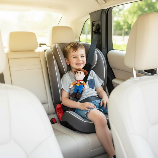 Toy Story Buzz Lightyear & Woody Plush Seat Belt Protective Cover Set