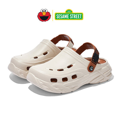 Sesame Street | Classic EVA Clog Mule Sandals - Beige