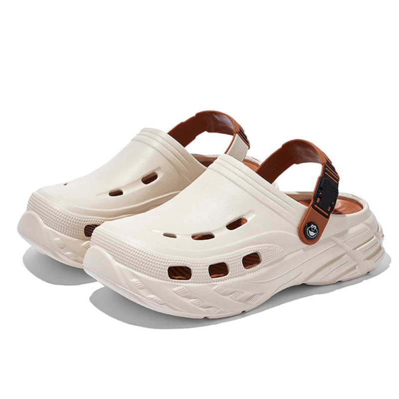 Sesame Street | Classic EVA Clog Mule Sandals - Beige
