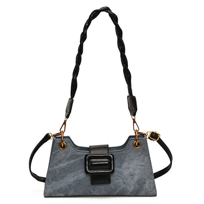 Buckle Retro Shoulder Bag