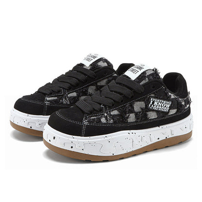 Sesame Street | Men's Plaid Chunky Casual Sneakers