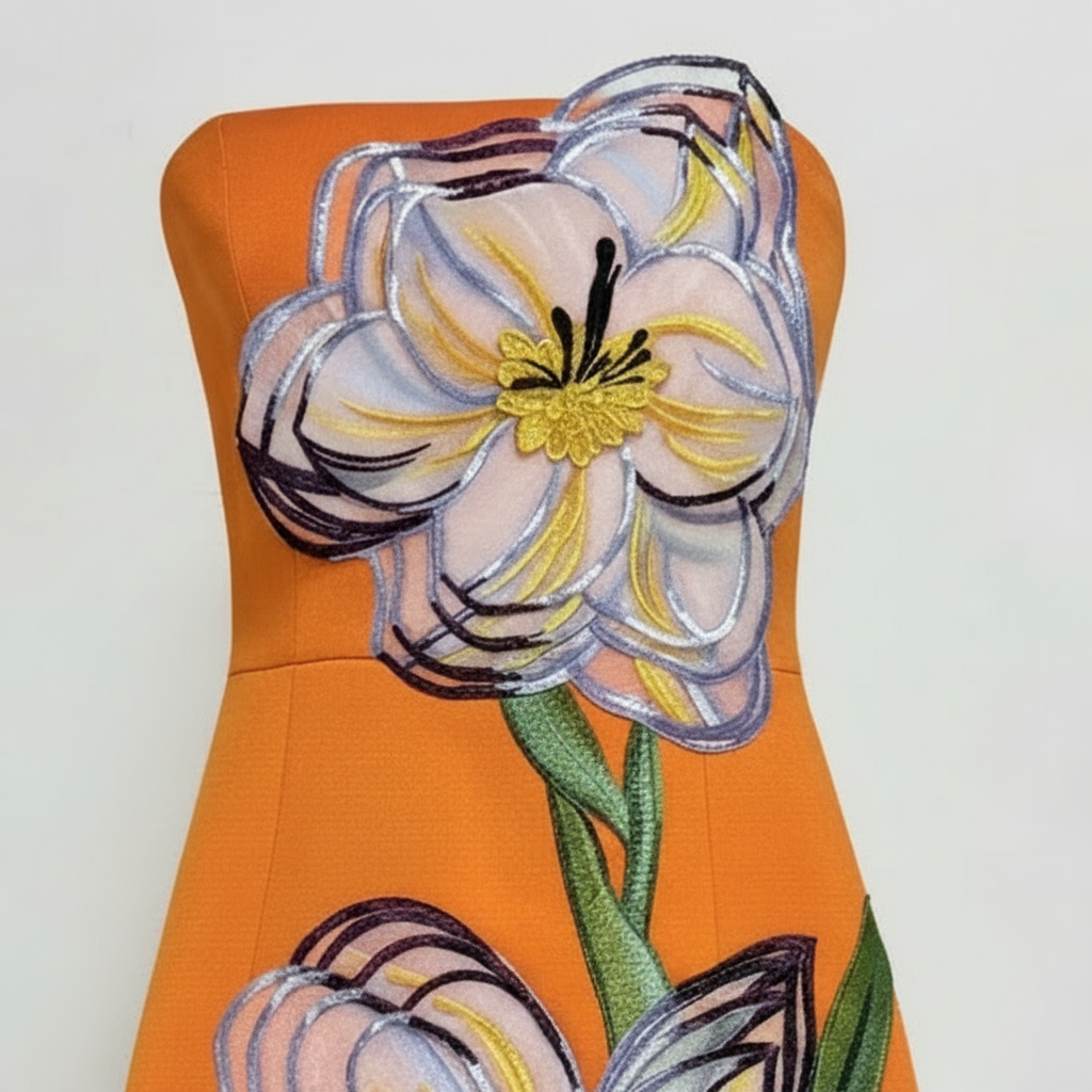 Iris Mini Bandeau Dress