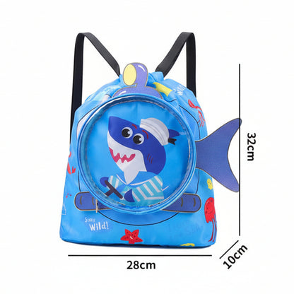 Children's Waterproof Thick Swimming Backpack