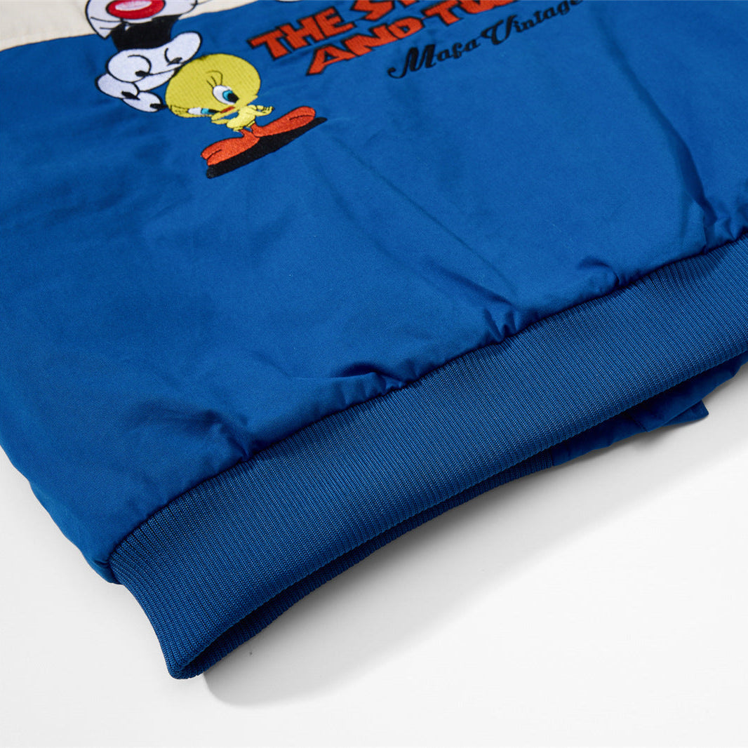Looney Tunes "The Sylvester and Tweety" Motorsport-Styled Jacket