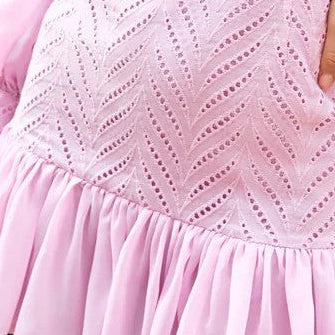 Sassy Long Lantern Sleeves Slimming Mini Dress