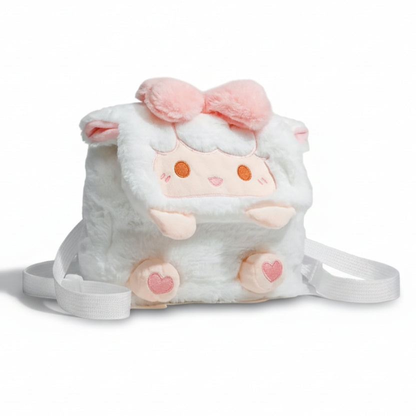 Cally Lamb Doll Plush Backpack