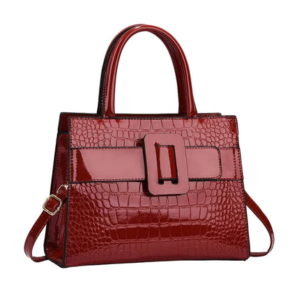 Buckle Tote Shoulder / Handbag