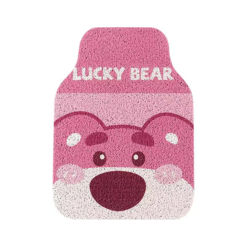 Cute Lotso Bear Universal Non-Slip Car Floor Mats