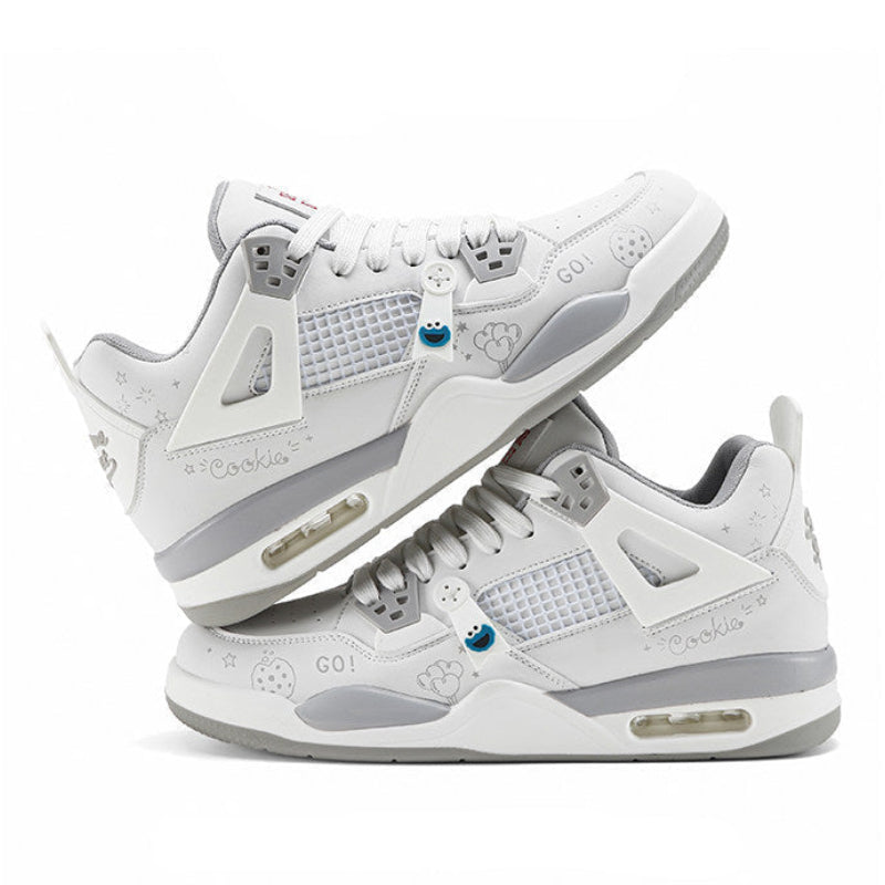 Sesame Street | Men's Basketball Shoes - Punk White