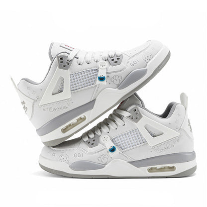 Sesame Street | Men's Basketball Shoes - Punk White