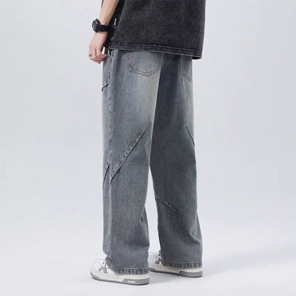 Men's Distressed Streetwear Baggy Jeans