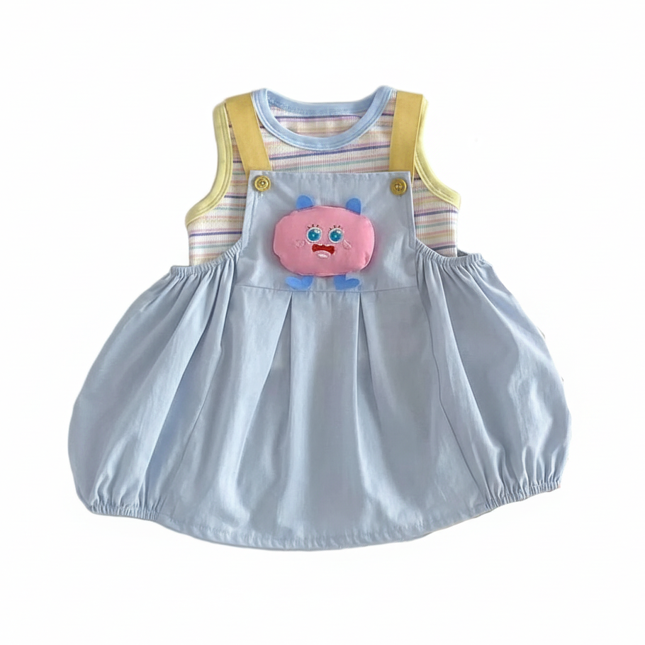 Girls Winkie Monster Outfit Set