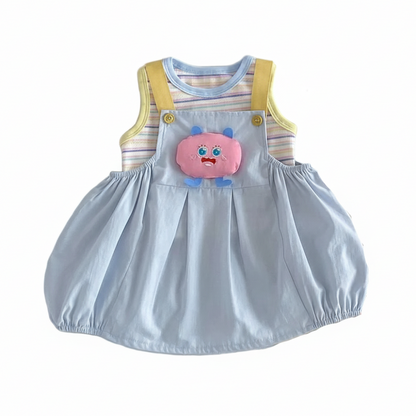 Girls Winkie Monster Outfit Set