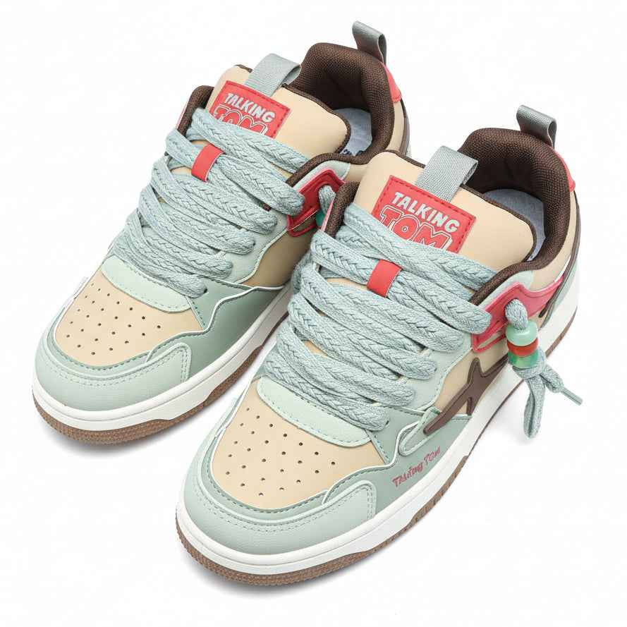 TALKING TOM | Sports Board Shoes - Matcha Brown
