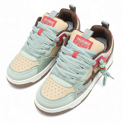 TALKING TOM | Sports Board Shoes - Matcha Brown