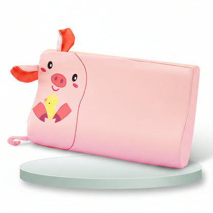 Children's Cartoons Ergonomic Contoured Slow Rebound Memory Foam Pillow