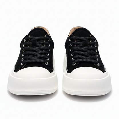 Men's Vibe Suede Casual Shoes - Black