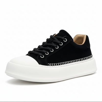 Men's Vibe Suede Casual Shoes - Black