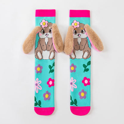 Cute Children's Knee-High 3D Adorable Crazy Socks