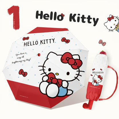 Hello Kitty Red Folding Boot Umbrella