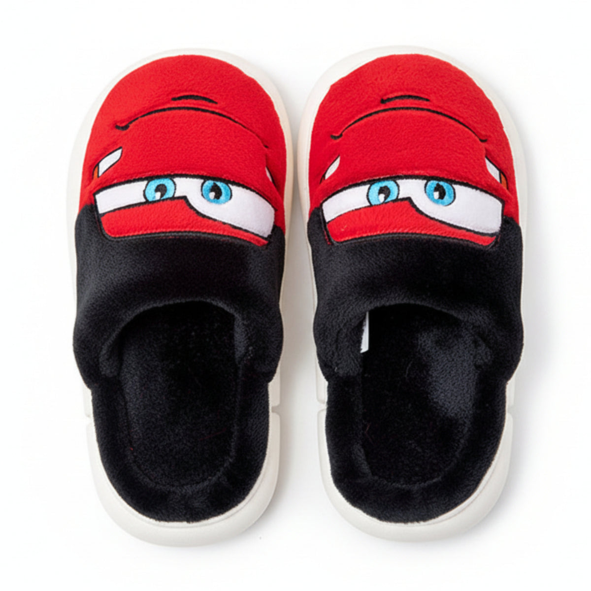 Disney Pixar Cars Lightning McQueen Plush House Slippers