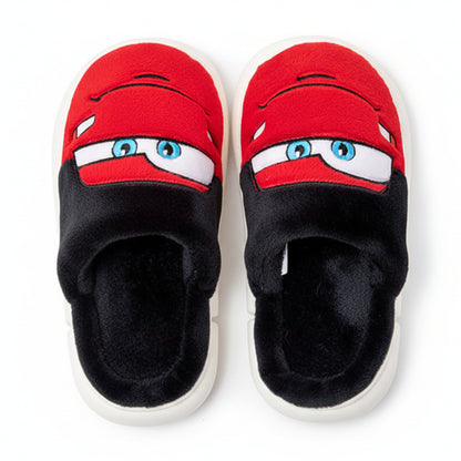 Disney Pixar Cars Lightning McQueen Plush House Slippers