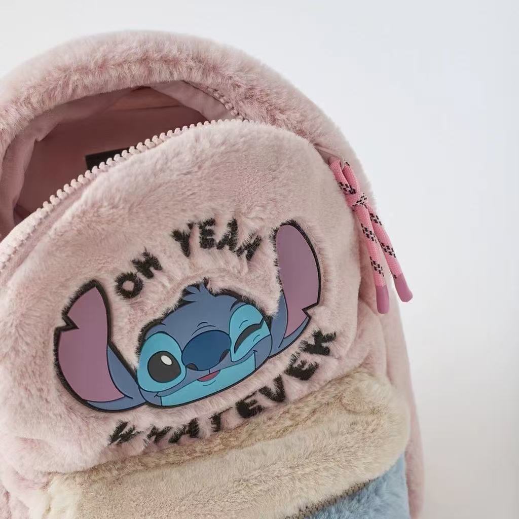 Stitch "Oh Yeah Whatever" Plush Mini Backpack