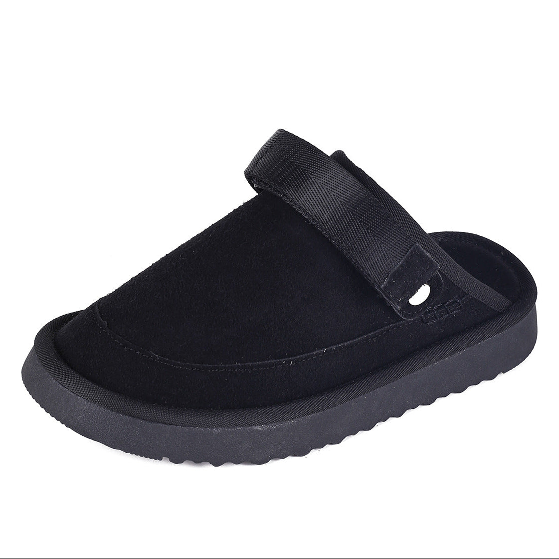 Women's Mulleus Cowhide Sandals - Black