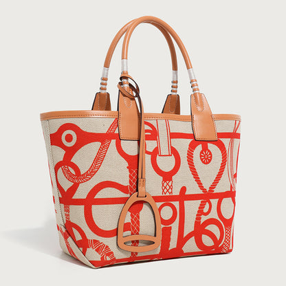 Women's Elegant Canvas Tote Bag