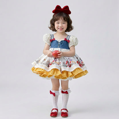 Snow White-inspired Lolita Dress