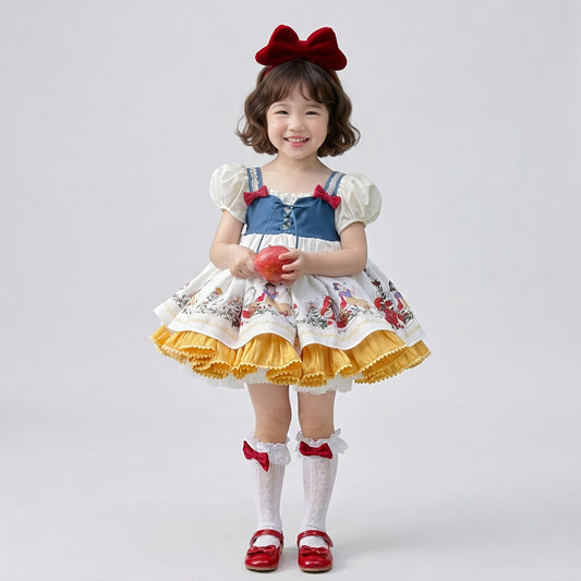 Snow White-inspired Lolita Dress