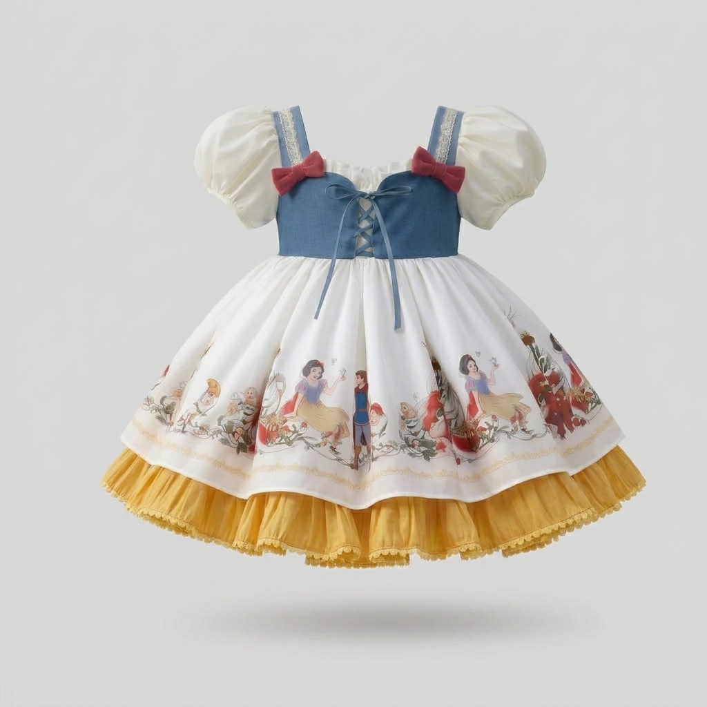 Snow White-inspired Lolita Dress