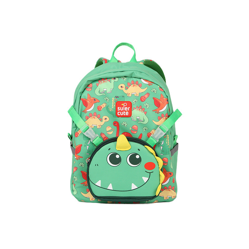 Supercute 2-in-1 Dino-Mite Kids Backpack with Detachable Crossbody Bag