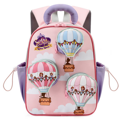 3D Hot Air Balloon Character School Backpack