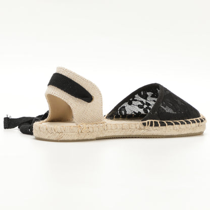 TONIVIS Women's Lace-Up Espadrille Sandals