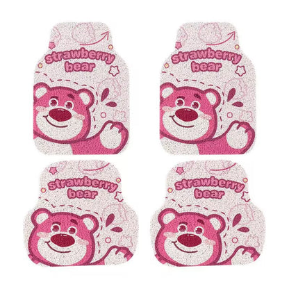 Cute Lotso Bear Universal Non-Slip Car Floor Mats
