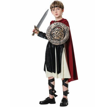 Children Ancient Greece Roman Spartan Warrior/Knight Costumes