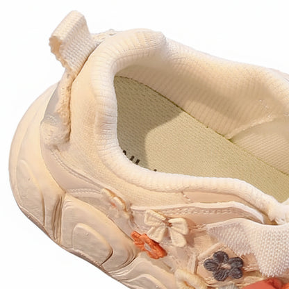 Girls Floral Pattern Shoes/Sneakers