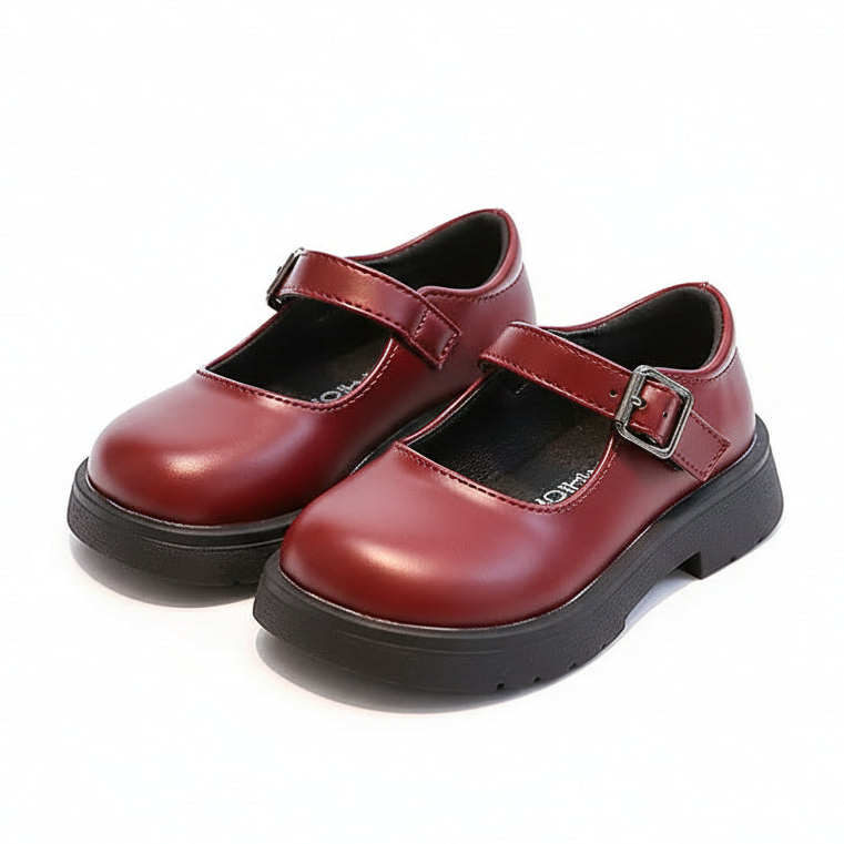 Girls Lolita Mary Janes Leather Shoes