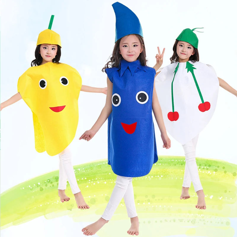 Adorable Fruit & Vegetable Costumes for Boys & Girls