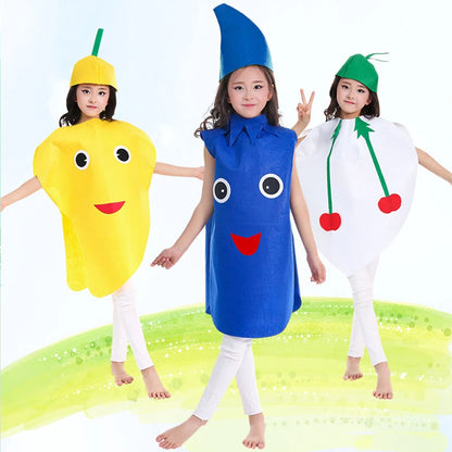Adorable Fruit & Vegetable Costumes for Boys & Girls