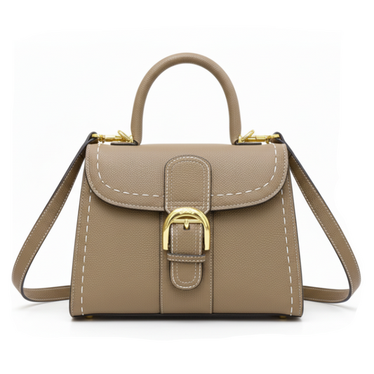 Cinch Belt Large Satchel Crossbody / Handbag