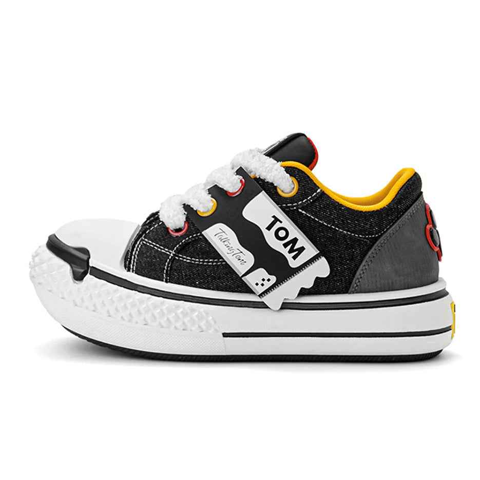 TALKING TOM | Low-Top Chunky Canvas Shoes