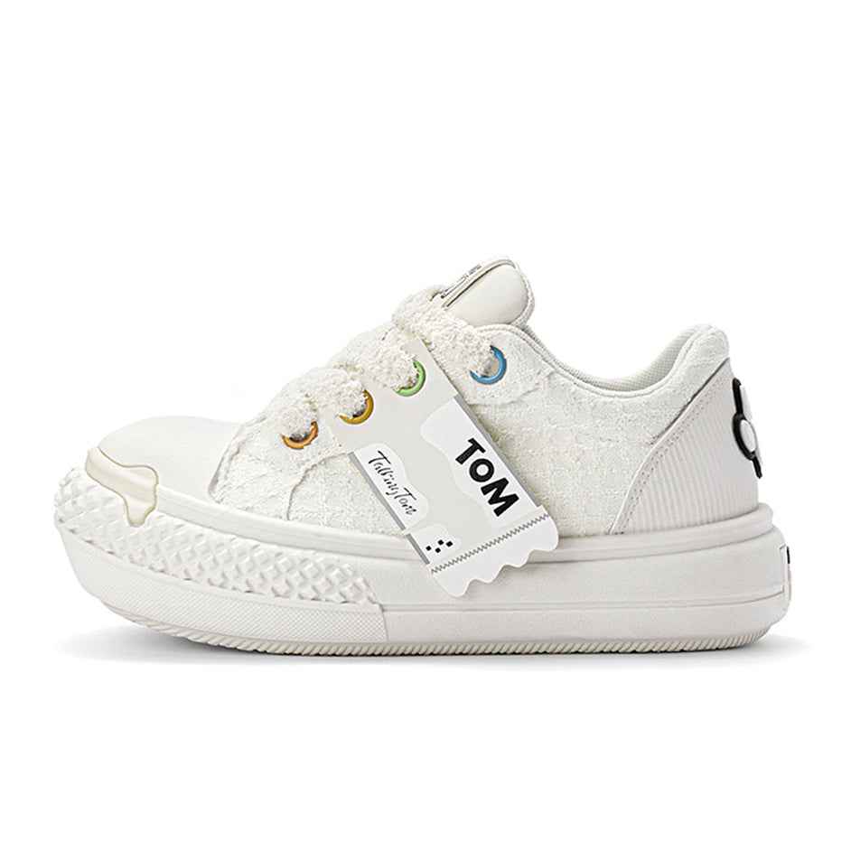 TALKING TOM | Low-Top Chunky Canvas Shoes