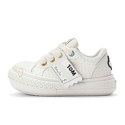 TALKING TOM | Low-Top Chunky Canvas Shoes