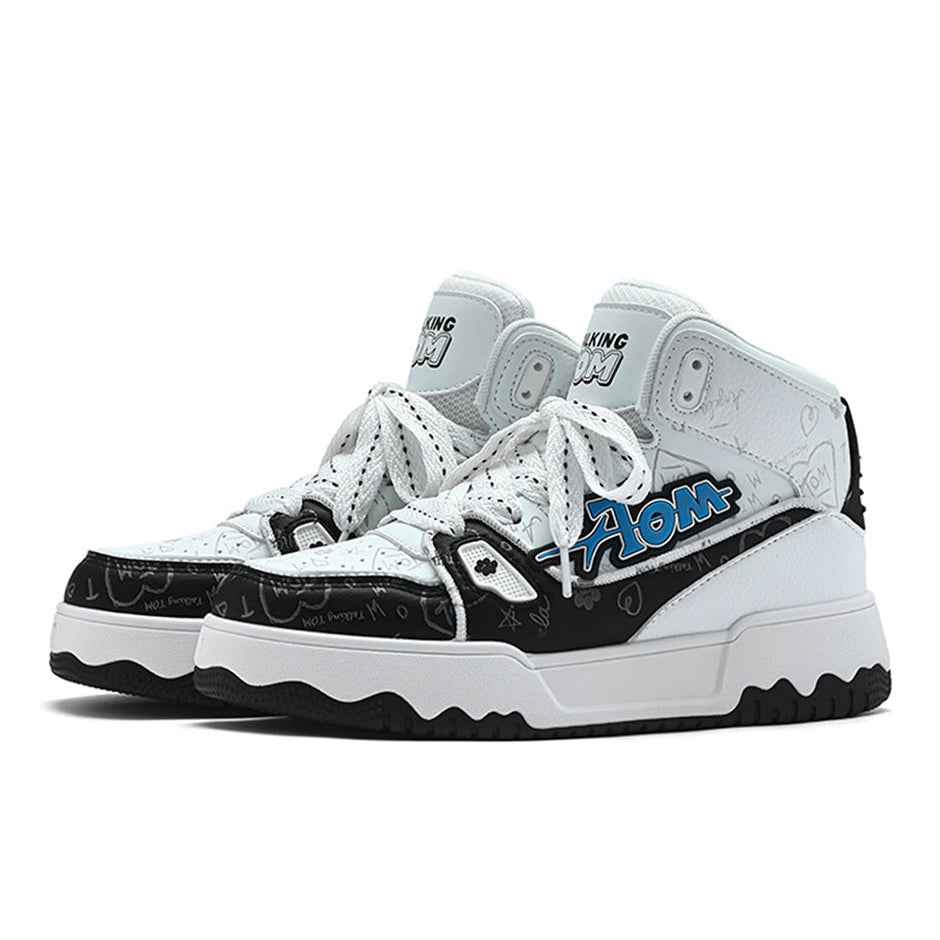 TALKING TOM | Graffiti High-Top Sneakers