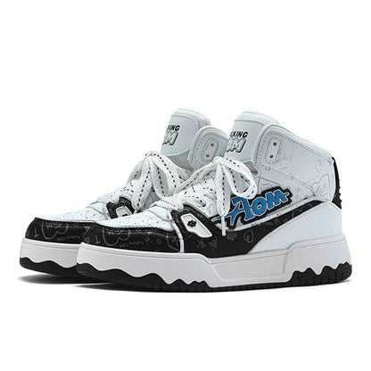 TALKING TOM | Graffiti High-Top Sneakers